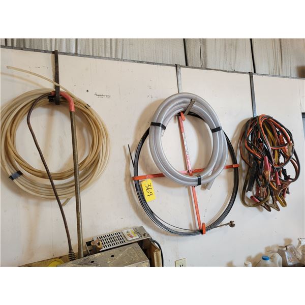Booster cables & sewer snake