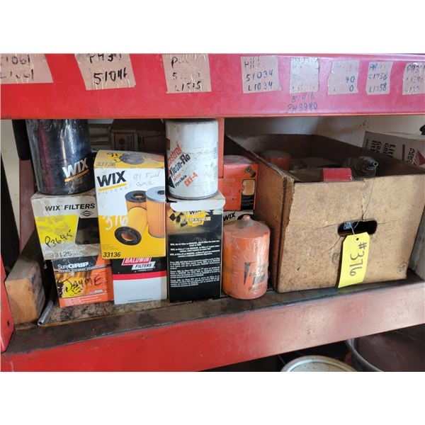 Oil filters & grease