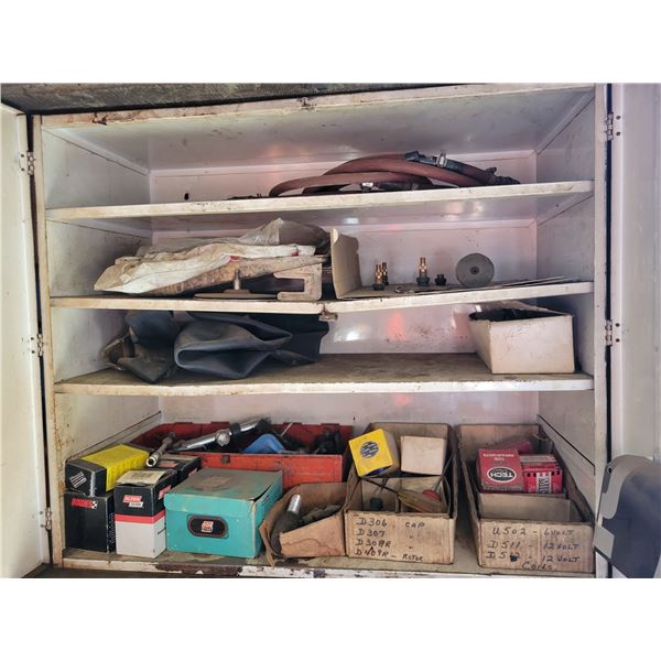 United Delco shelf & contents