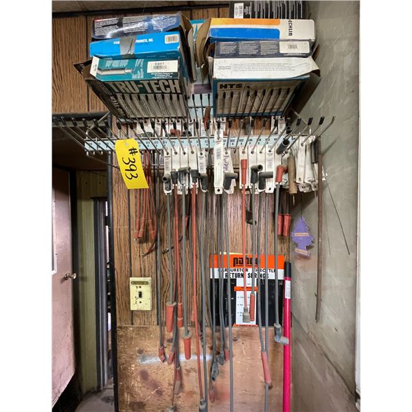 Spark plug wires & rack