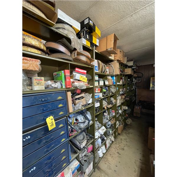 (So much each x 5) 5- Green metal shelfs. Not to be Moved Until Oct 10th