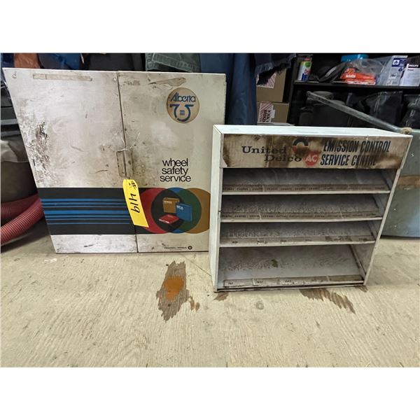 United Delco cabinet & federal mogul cabinet