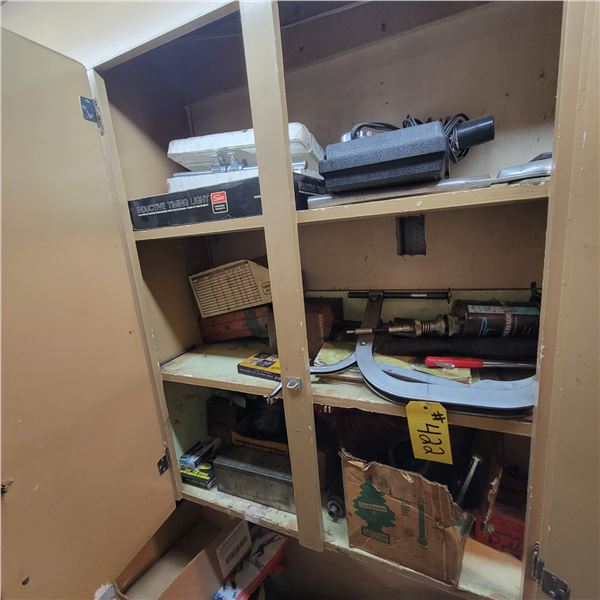 Inductive timing light gun, gear pullers, torque meter, rivet tool and misc.