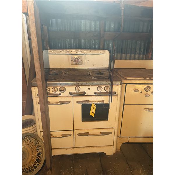 Antique stoves & dishwasher