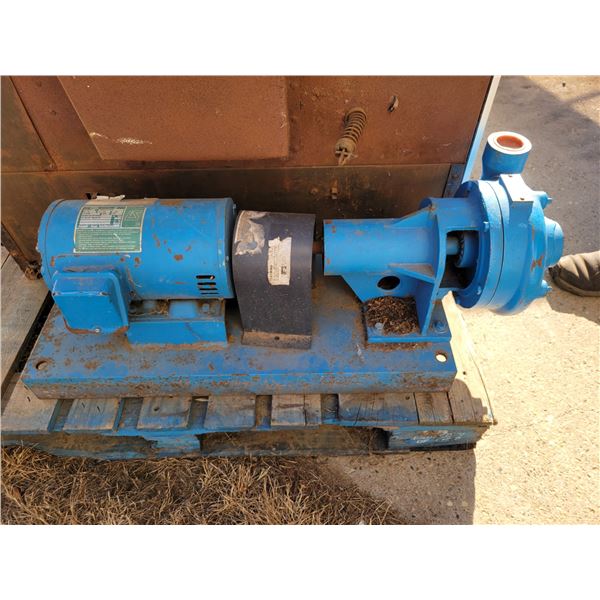 Water pump, leroy somer ODP 1.5 Hp motor