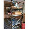 Image 1 : Metal heavy duty shelf (3-racks) c/w misc.