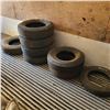 Image 1 : Set of 4- Tires, general 8.00-16.5, set of 2- tires & misc. tires