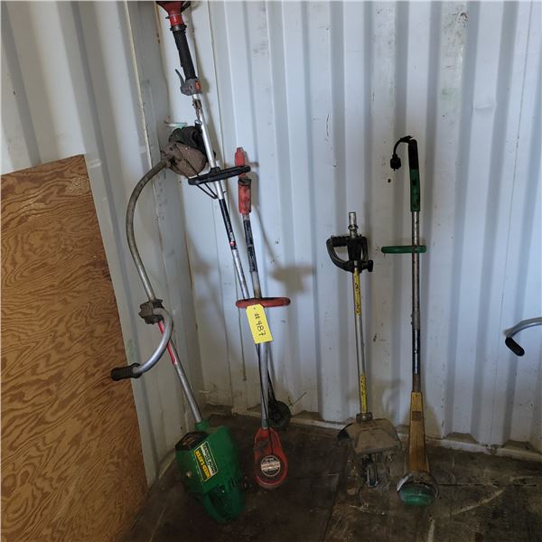 5- Elec & gas weed trimmers