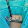 Image 2 : Porta Potty c/w hand sanitizer dispenser, urinal & TP dispenser (has some damage)