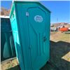 Image 1 : Porta Potty c/w hand sanitizer dispenser, urinal & TP dispenser