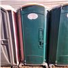 Image 1 : Porta Potty c/w hand sanitizer dispenser, urinal & TP dispenser