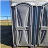 Image 1 : Porta Potty c/w hand sanitizer dispenser, urinal & TP dispenser