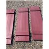 Image 7 : PLASTIC SHUTTERS, LOT OF 4