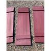 Image 8 : PLASTIC SHUTTERS, LOT OF 4