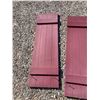 Image 9 : PLASTIC SHUTTERS, LOT OF 4