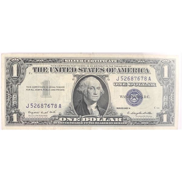 1957-A $1 Silver Certificate