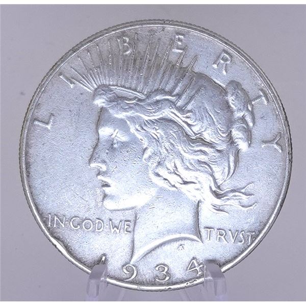 1934 Peace Dollar