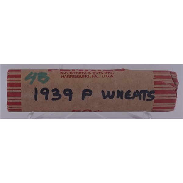 Roll of 1939 Wheat Cents