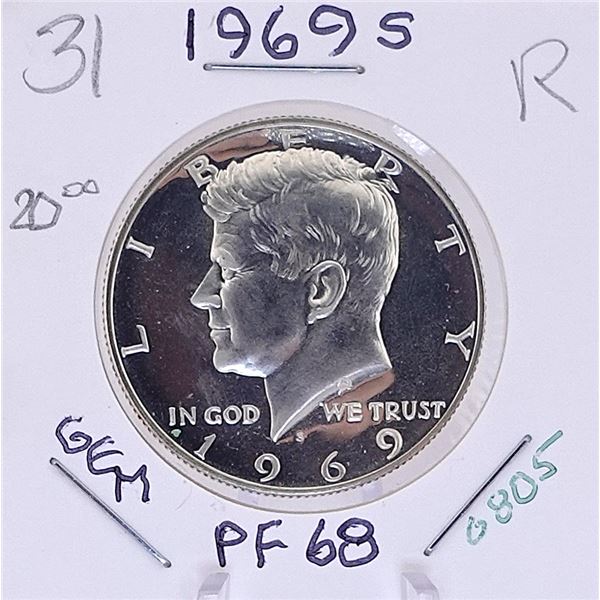 1969-S Kennedy Half Dollar
