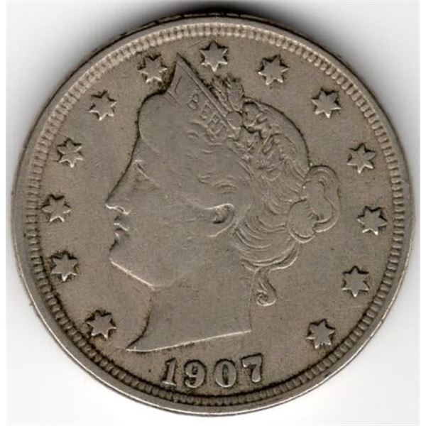 1907 V Nickel