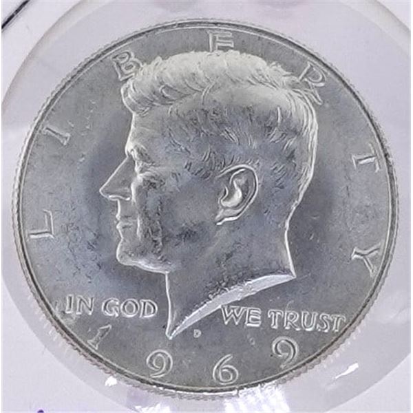 1969-D Kennedy Half Dollar
