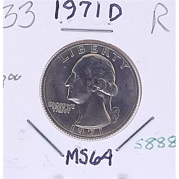 1971-D Washington Quarter