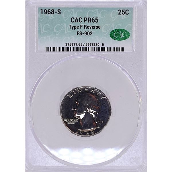 1968-S Clad Washington Quarter