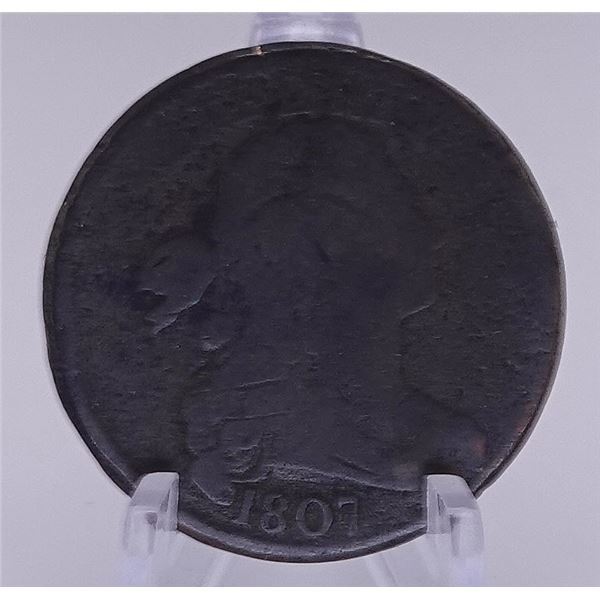 1807 Draped Bust Large Cent