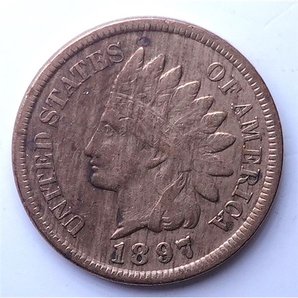 1897 Indian Head Cent