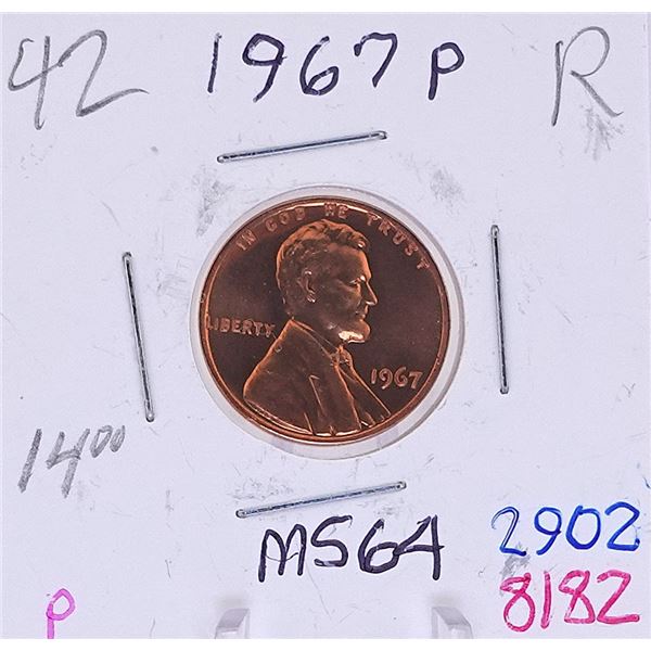 1967 Lincoln Cent