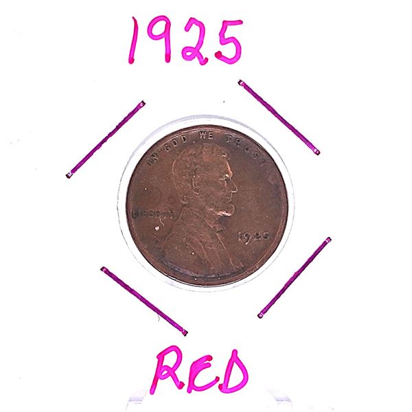 1928 Wheat Cent Red