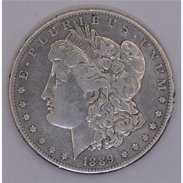 1889-CC Morgan Dollar