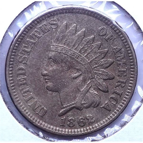 1862 Indian Head Cent
