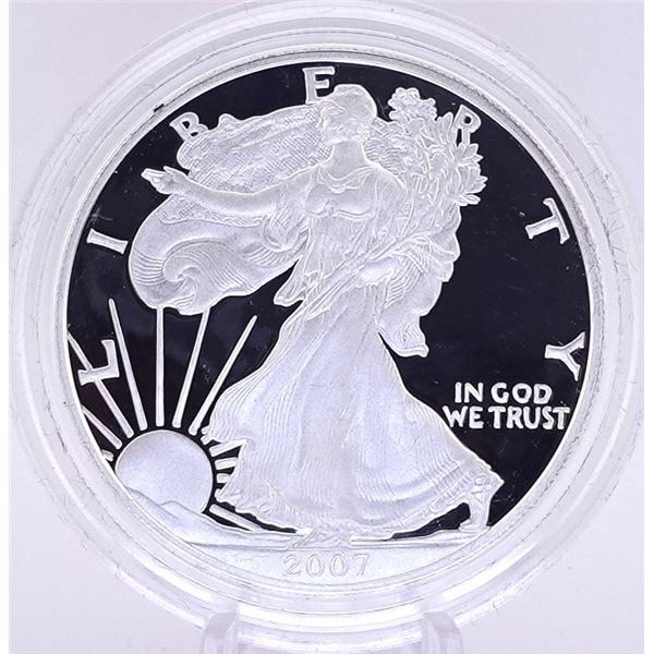 2007-W American Eagle 1oz Silver Proof Coin