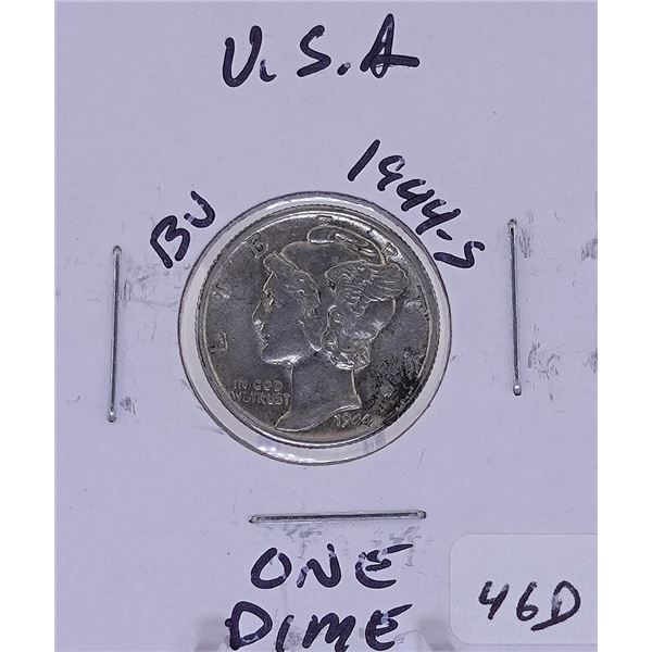 1944-S Mercury Dime