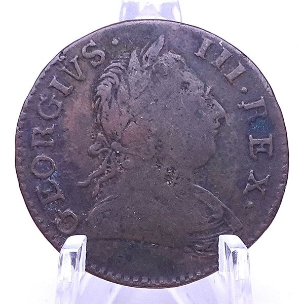 1775 George the Third Colonial Coin