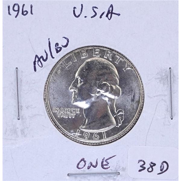 1961 Washington Quarter
