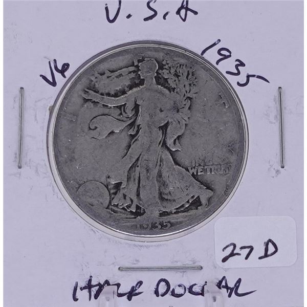 1935 Walking Liberty Half Dollar