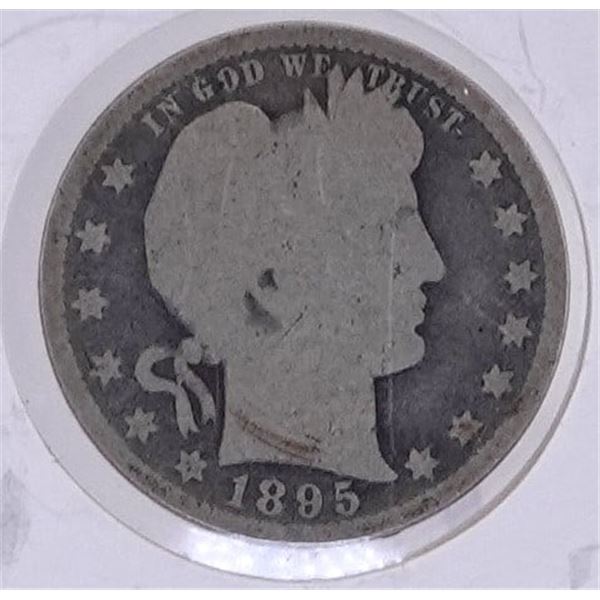 1895 Barber Quarter