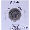 Image 1 : 1869 Shield Nickel