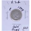 Image 1 : 1898 Silver Barber Dime
