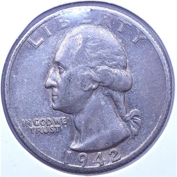 1942-S Washington Quarter
