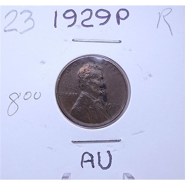 1929 Wheat Cent