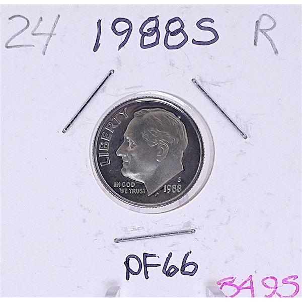 1988-S Roosevelt Dime