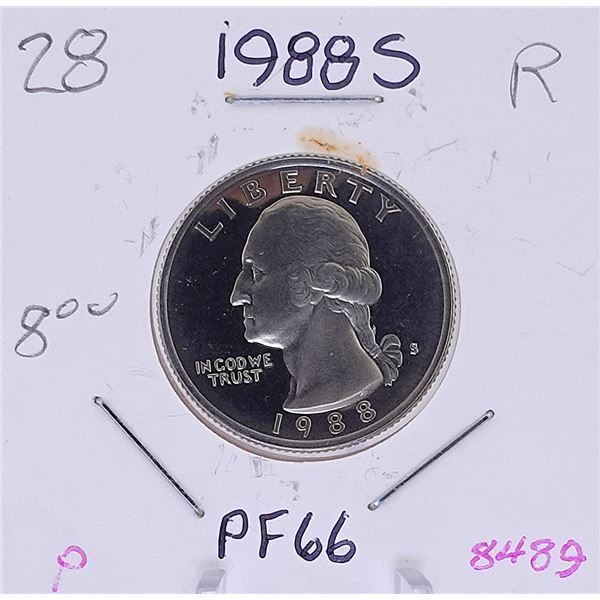 1988-S Washington Quarter