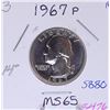 Image 1 : 1967-P Washington Quarter