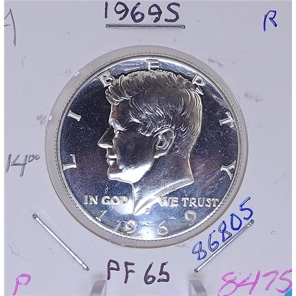 1969-S Kennedy Half Dollar