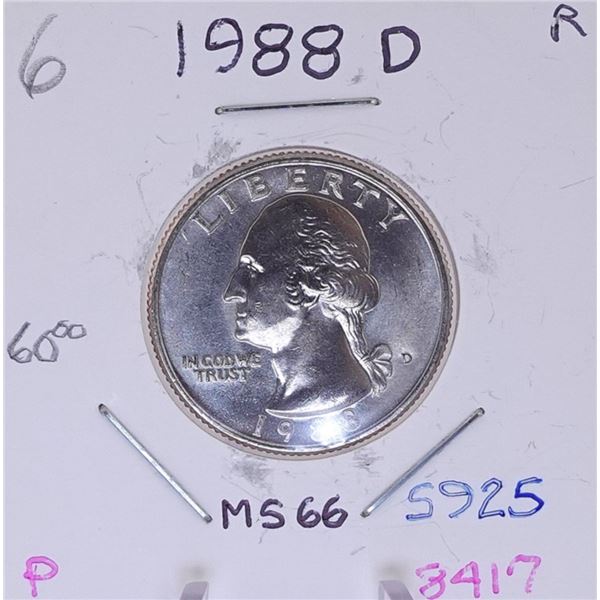 1988-D Washington Quarter