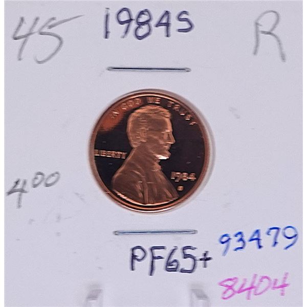1984-S Lincoln Cent