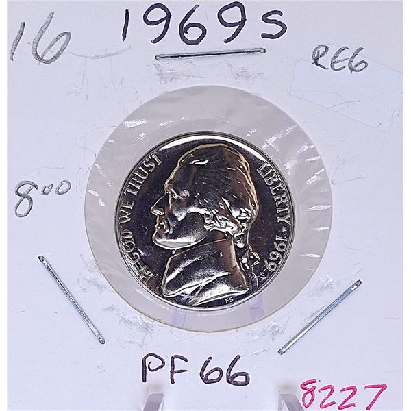 1969-S Jefferson Nickel